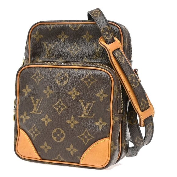 LOUIS VUITTON Amazon Crossbody Shoulder Bag Monogram Leather BN - Picture 1 of 16